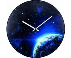 NeXtime NE-3176 Horloge murale Dia. 35 cm, globe terrestre, 'globe terrestre' - Décoration murale