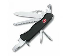 Couteau Suisse de Poche - Victorinox Military - 0.8463.MW3 - Noir - 12 Outils - Couteau