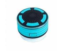 Haut-parleurs portables Bluetooth sans fil avec radio Douche Haut-parleur IPX7 Ventouse - Enceinte sans fil