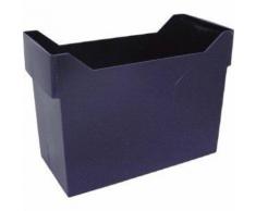 MM - 68370456SP - Boîte de rangement pour dossiers suspendus - 320 x 155 x 260 mm - Bleu Import Allemagne - Batteur
