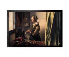 Johannes Vermeer Paillasson Essuie-Pieds - La Liseuse À La Fenêtre, 16571659 (40x60 cm) - Tapis et paillasson