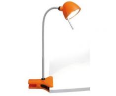 naeve leuchten 407998 lampe flexible à pince en métal et plastique avec 1 ampoule g4 max. 20 w 12 v et transformateur, classe én - Appliques et spots