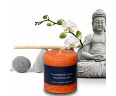 Bien-Être Bougie Parfumée - Fleurs D'Orangers Monarde, Orange (8x7 cm) - Bougeoir, bougie et senteur