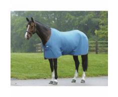 Saxon - Couverture en polaire COORDINATE - Cheval (182 cm) (Bleu / bleu marine / cerise) - UTWB1041 - Selle et tapis de selle