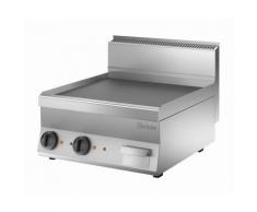 Plaque grillade électrique surface lisse en acier 60cm prof.650 - Grillade et barbecue