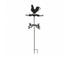 Girouette coq en métal - Esschert Design - Décoration d'extérieur