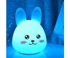 Expression lapin animal cadeau LED mignon Veilleuse avec silicone meilleurs enfants cadeau wedazano118 - Équipements électriques domotique