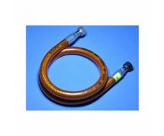 Flexible Gaz inox 1 mètre - tuyau de gaz inox - Accessoires pour barbecue et fumoir
