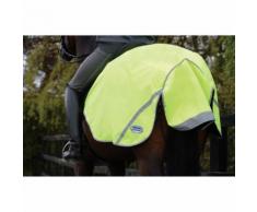 Weatherbeeta - Couvre-rein RÉFLÉCHISSANT - Cheval (S) (Jaune) - UTWB542 - Selle et tapis de selle
