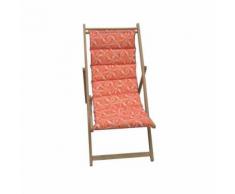 Jardin Prive Chilienne Matelassee Vague - Toile Amovible - Mobilier de Jardin