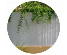 Jet7garden - Canisse en PVC blanc double face 1.8 x 3 m - Accessoires mobilier de jardin