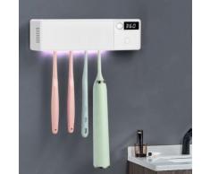 Porte-brosse à dents P01 Rechargeable, Veilleuse Intelligente - Blanc - Accessoires de bain