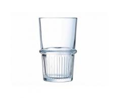 Verre à eau en verre trempé forme haute 47cl -Lot de 6 MANHATTAN - Verrerie
