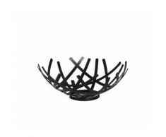 Corbeille à Fruits Décorative en Métal Noir - Accessoires de rangement