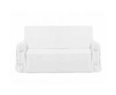 Housse de canapé en coton PANAMA blanc - Textile séjour