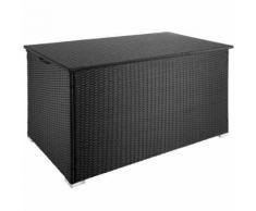 TecTake Coffre de jardin STOCKHOLM - noir - Mobilier de Jardin
