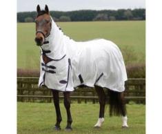 Weatherbeeta - Chemise ESSENTIAL - Cheval (75 cm) (Blanc/ violet/ noir) - UTWB1404 - Selle et tapis de selle