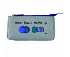 Trousse Maquillage - Blue Basics - Mon Bazar Make-Up - Gris - Trousses à maquillage