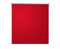 Store enrouleur rouge occultant 120 x 175 cm fenêtre rideau pare-vue volet roulant - Fenêtres et volets