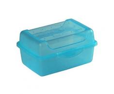 Okt 2053888 click-boîte plastique bleu transparent taille micro 10691632000 - Accessoires de rangement