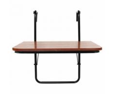 Balcon Table suspendue haute qualité Support en fer Table de jardin - Mobilier de Jardin