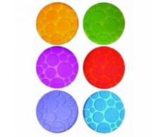 6 cercles antidérapants Munchkin pour baignoire - Accessoire piscine