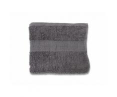 Serviette de toilette UNI gris 450gr/m2 - Linge de bain