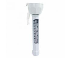 Thermomètre flottant blanc pour piscine avec cordon - Accessoires piscines, spa et jacuzzis