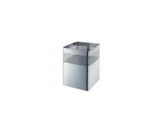 Helit Corbeille à papier en acier, avec perforations déco- - Autres accessoires de bureau