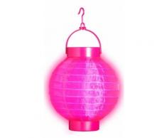 Lampion à LED 15 cm - Rose - Article de fête