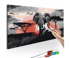 80x40 Tableau à peindre par soi-même Kits de peinture pour adultes Stylé même - Décoration murale