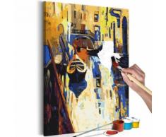 40x60 Tableau à peindre par soi-même Kits de peinture pour adultes Inedit même - Décoration murale