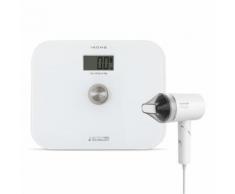 Pack - EXIGENCES Pèse-personne BLANC + Sèche-cheveux ION CERAMIC COMPACT - Robot nettoyeur