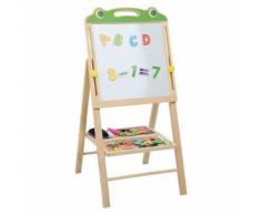 Table à Dessin Magnétique En Bois à Double Face Pour Enfants (Grenouille) - Tableau et pupitre enfant