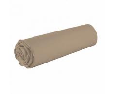 Drap housse uni 100% coton 57fils - Linge de lit