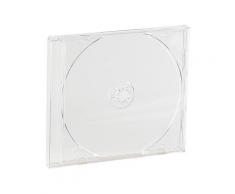 10 Boîtiers range-CD - transparents - Boîte de classement
