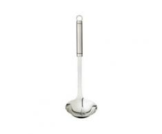 KITCHEN CRAFT GRANDE LOUCHE PROFESSIONNELLE AVEC LONG MANCHE OVALE ACIER INOXYDABLE - Ustensile de cuisine