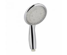 Pommeau de douche rond de lumière changement automatique de couleurs G1 / 2 pouces LED - Accessoires salles de bain et WC