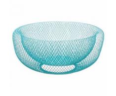 Corbeille à Fruits Mesh 27cm Lagon - Accessoires de rangement
