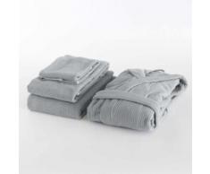 Set de 3 Serviettes + Peignoir Unisex Svad Dondi SKIPPER, Taille: L, Couleur: Gris - Linge de bain