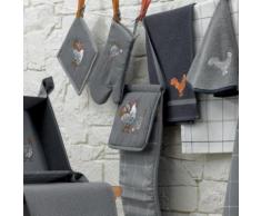 Sac à pain Chicken Gris 26×70 cm Les Ateliers du Linge Les Ateliers du Linge - Boîtes de conservation