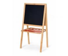 Tableau bureau double en bois avec accessoires enfant 3+ Standing Easel - Tableau et pupitre