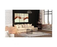 120x80 Tableau Peinture religieuse Superbe Touch of God - Décoration murale