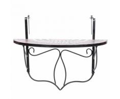 Balcon Table Élégant Suspendue Pliable Meubles de Table de Jardin - Mobilier de Jardin