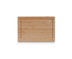 Zeller 25219 planche à découper en bambou 32 x 22 x 1,6 cm - Ustensile de cuisine