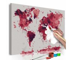 60x40 Tableau à peindre par soi-même Kits de peinture pour adultes Contemporain même - Décoration murale