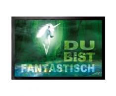 Licornes Paillasson Essuie-Pieds - Du Bist Fantastisch (40x60 cm) - Tapis et paillasson