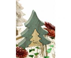Centre de table forme sapin noël - 2 x 11 x 12 cm - Objet à poser
