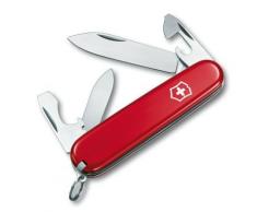 Couteau Suisse de Poche - 11 Pieces - Victorinox Recruit - 0.2503 - Rouge - Couteau