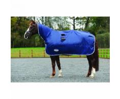 Weatherbeeta - Couverture imperméable (Cheval) (Bleu/ gris/ blanc) - UTWB752 - Selle et tapis de selle
